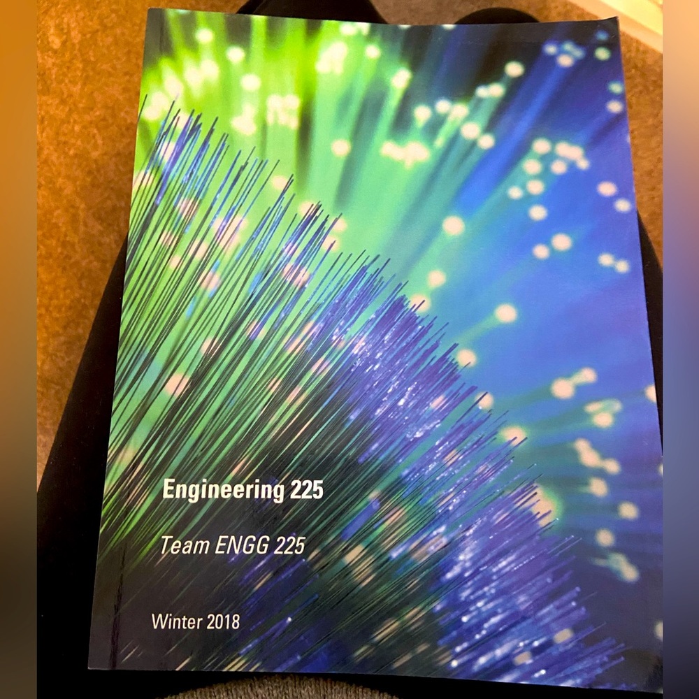 ENGG 225 Introduction to Electrical Engineering
